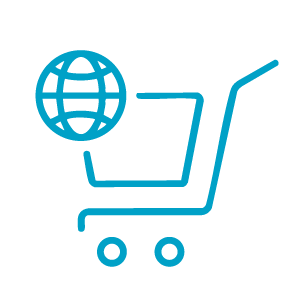 Cyber Security Marketplace Icon