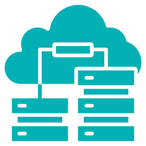 Datacentre virtualisation icon